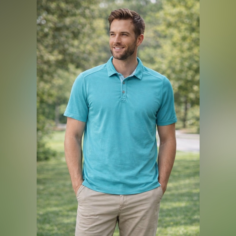 Tommy Bahama Men's Polo - Picture 9 of 9